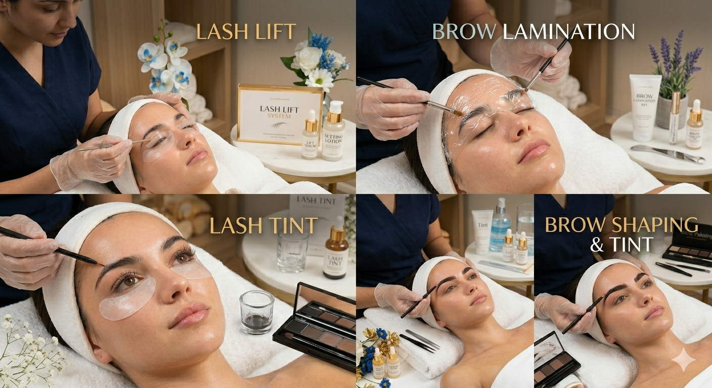 Lash and Brow Enhancements
